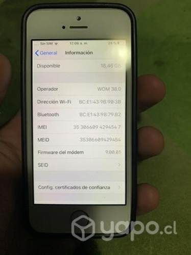 V o P iPhone SE 2016