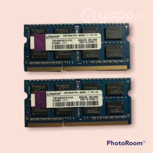 Memoria Ram Notebook 2GB