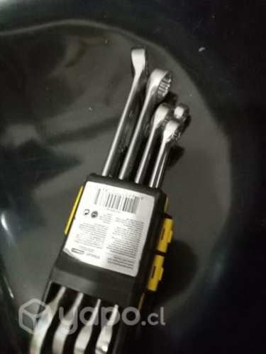 Juego Llaves punta corona stanley