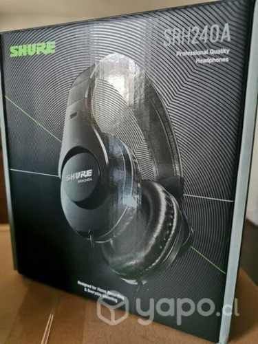Audifonos shure SRH240A, nuevos, garantia