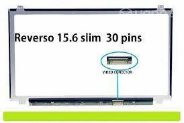 Pantalla 15.6 slim LED 30 pines Hp, Acer, Lenovo