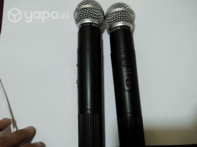 Microfono inalámbrico doble pgx68 sin logo calidad