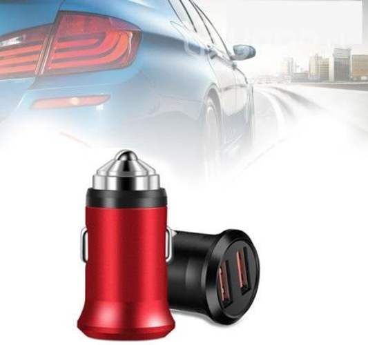 Cargador de Celular Para Auto Doble USB 3.1A 12V