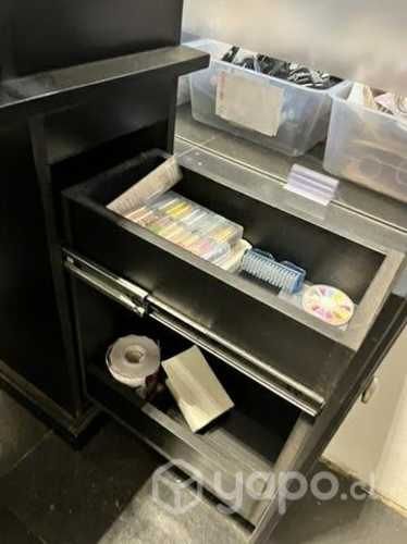 Mesa doble manicure, madera excelente calidad