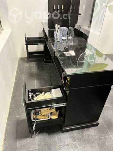 Mesa doble manicure, madera excelente calidad