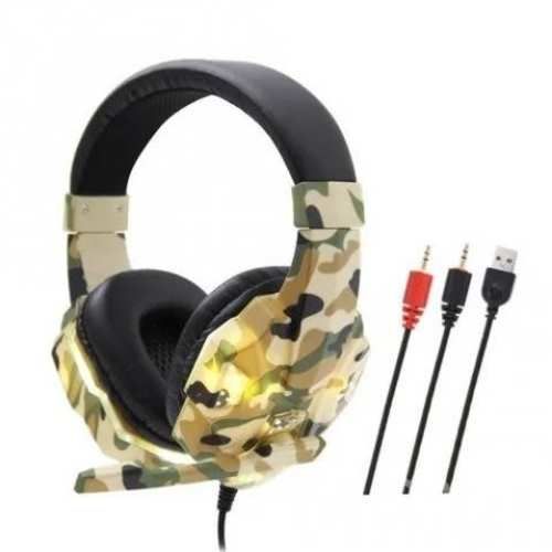 Audífonos Gamer Camuflaje