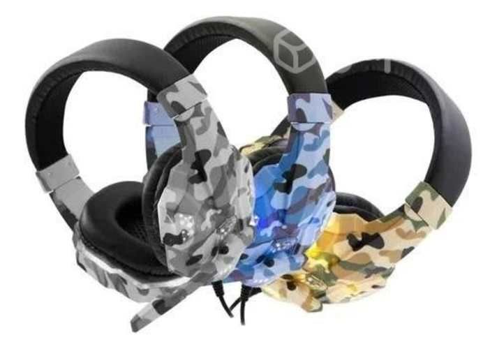 Audífonos Gamer Camuflaje