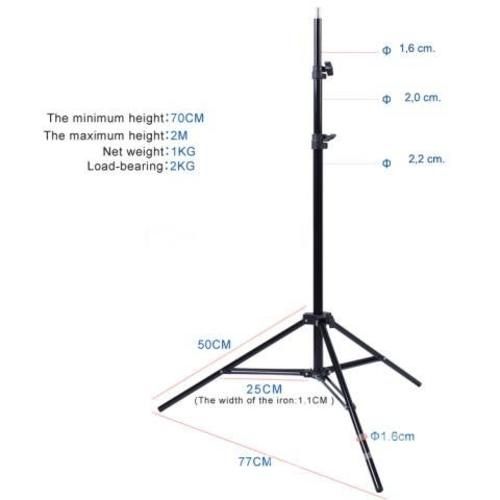 Trípode para equipo de iluminación