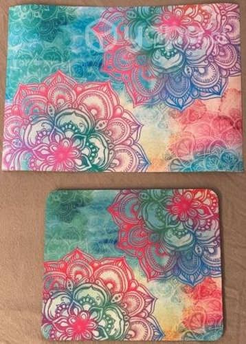 Pack skin tapa de notebook+ mouse pad