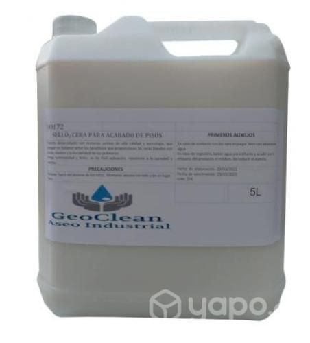 Sello /Cera para acabado de pisos 5 litros