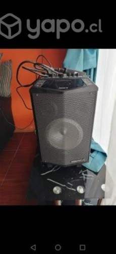 Parlante karaoke máster g