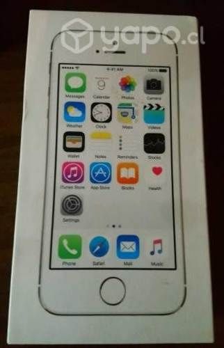 Iphone Silver 5S 32GB Perfecto Estado