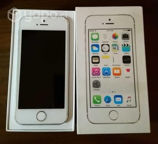 Iphone Silver 5S 32GB Perfecto Estado