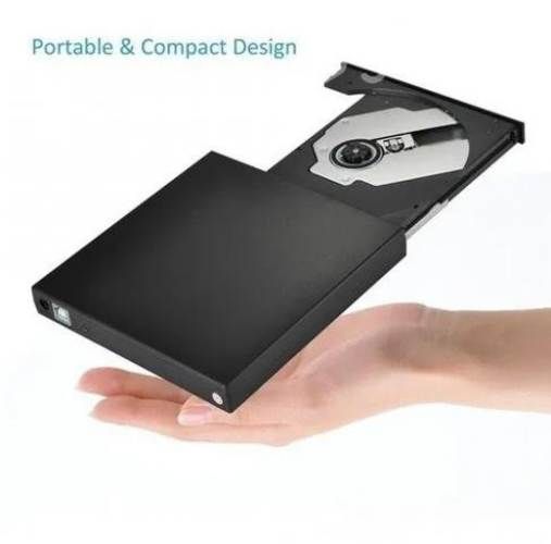 Grabador Lector Cd/dvd Externo Slim Usb 2.0