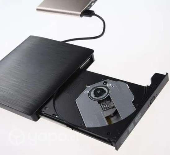 Grabador Lector Cd/dvd Externo Slim Usb 2.0