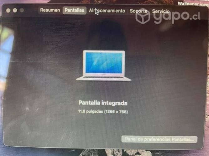 MacBook Air I5 11" 120 GB