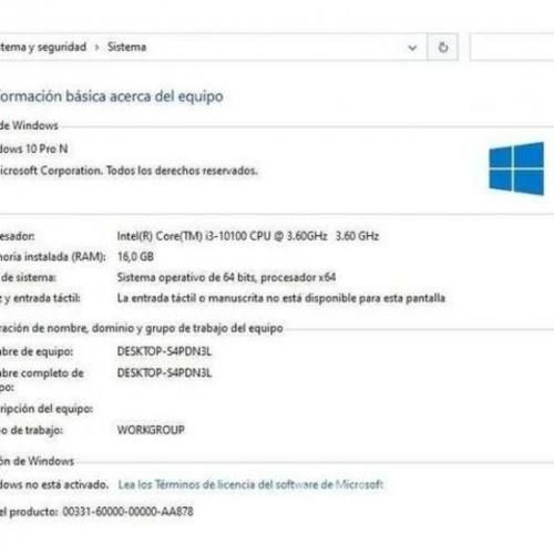 Computador de escritorio (Solo torre)
