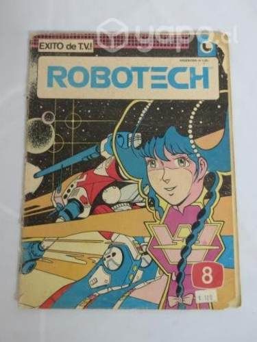 Antigua Revista Robotech Número 8 En Español 1986