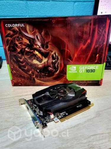 Tarjeta Video GeForce GT1030 2GB VGA y HDMI