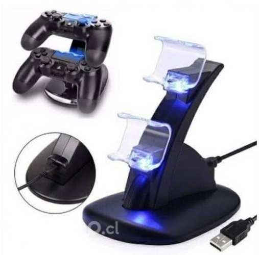 Cargador Doble para Controles PS4 Dualshock