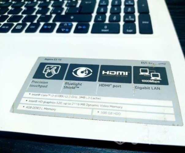 Notebook para arreglar o desarme