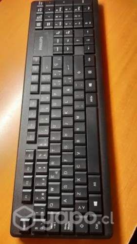 Teclado inalambrico Phillips nuevo