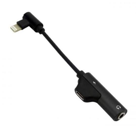 Adaptador 2 En 1 A Lighting Y Plug 3,5Mm