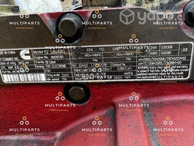 Motor cummins isf 3.8