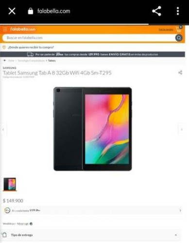TABLET samsung tab A8"
