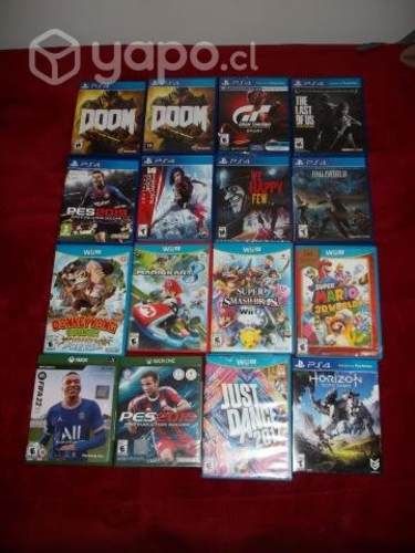 Juegos originales ps4 xbox serie x wiiu fifa 22