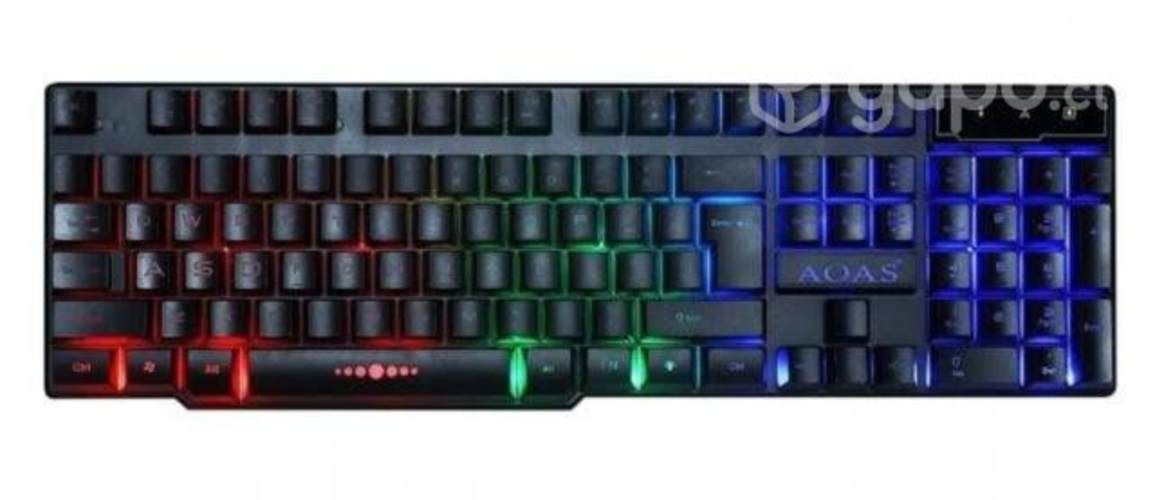 Set gamer RGB 4 PIECE SET AOAS