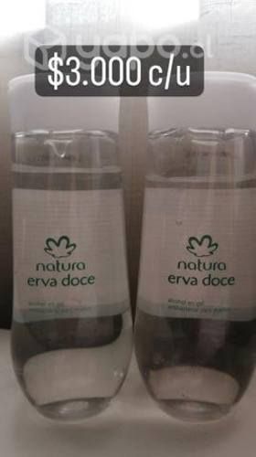 Alcohol gel natura erva doce