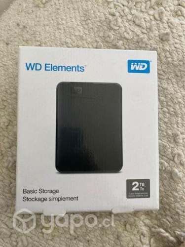 Disco duro 2TB WD Elements