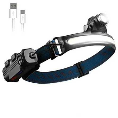 Linterna cintillo LED súper brillante 1000LM 270°