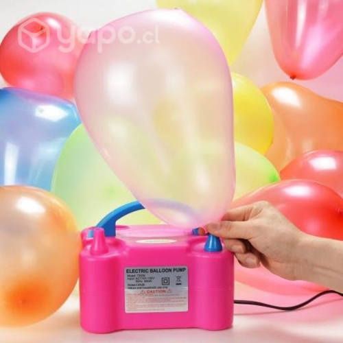 Inflador Eléctrico de Globos, 2 inyectores 220V