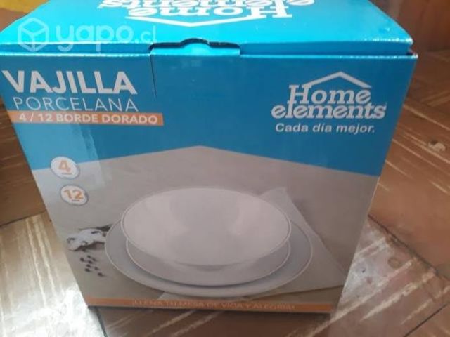 Juego de vajilla porcelana