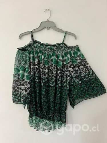 Blusa Semi Transparente Marca Marquis Talla M/L