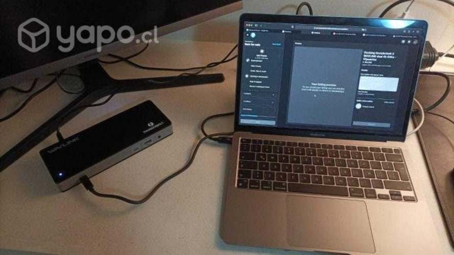 Docking thunderbolt 3 dual 4k 60hz 10 puertos
