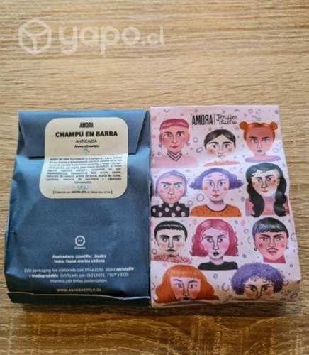 Champú Amora, anticaída de eucalipto, vegano