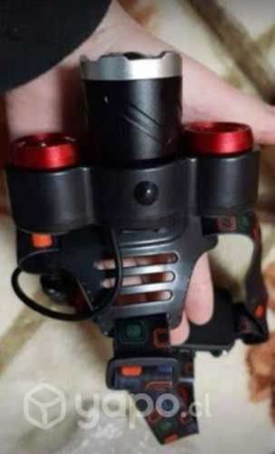 Linterna led minera frontal