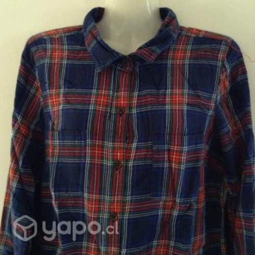 Camisa Cuadrille Jovencita, Leñadora Marca Old N