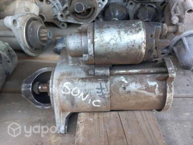 Motor de partida chevrolet sonic