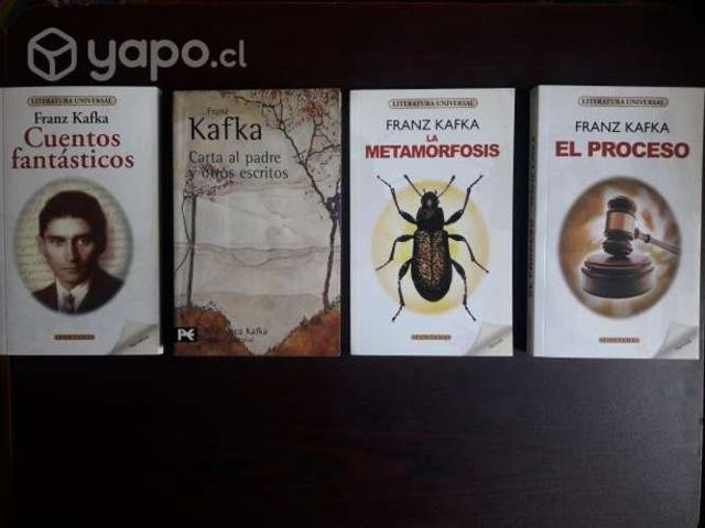 Franz Kafka / pack de 4 libros
