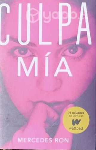 Libro "culpa mía"