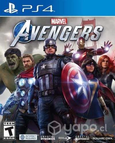 Marvel avengers ps4 nuevo y sellado