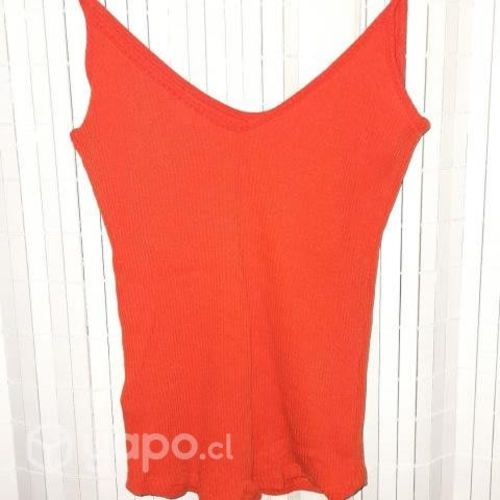 Polera o Peto Naranja H&M talla XS usada