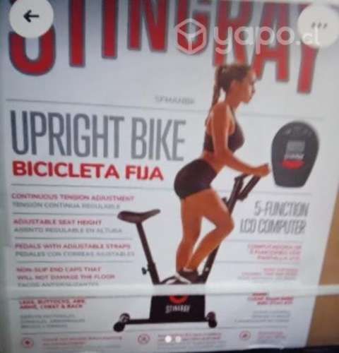 Bici estatica sin uso enbalada