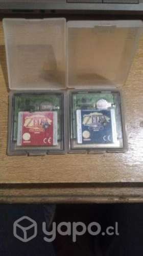 Juegos gameboy color saga zelda oracles en español