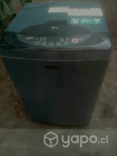 Lavadora LG usada con detalles