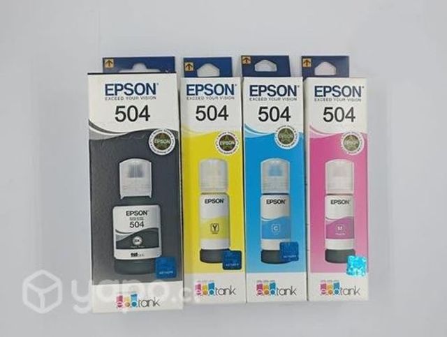 Pack tintas epson 504 (4 colores)